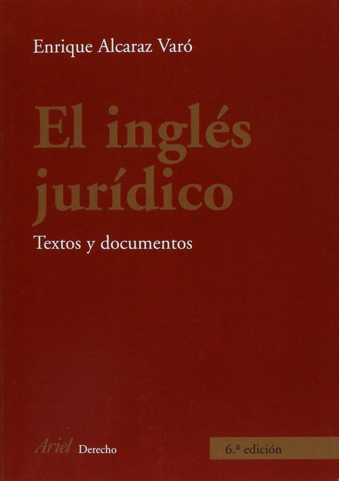  El inglés jurídico 
