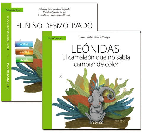  Guía: El niño desmotivado + Cuento: Leónidas. El camaleón que no sabía cambiar de color 