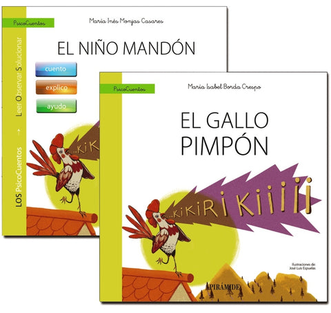  Guía: El niño mandón + Cuento: El gallo Pimpón 