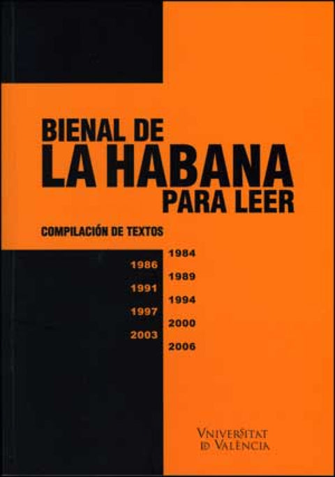  BIENAL DE LA HABANA PARA LEER 