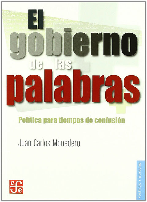  El gobierno de las palabras 
