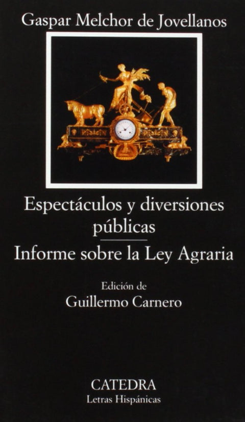  Espectáculos y diversiones públicas;Informe sobre la Ley Agraria 
