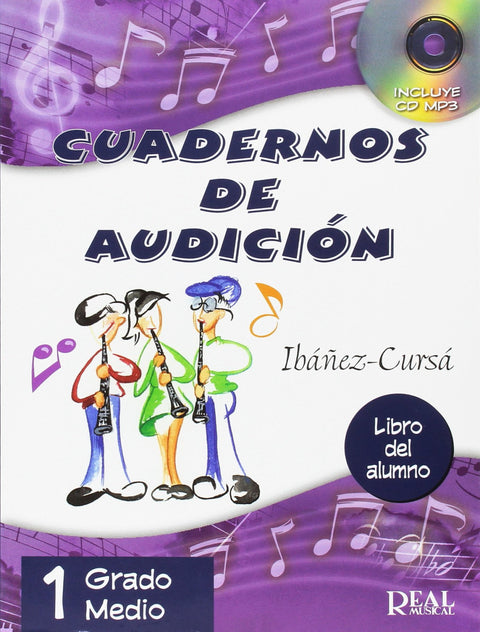  Cuadernos de audición.(grado medio) 