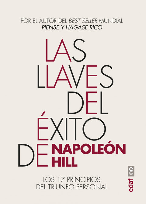  Las llaves del éxito de Napoleón Hill 