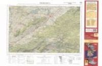  Mapa topografico Piedrahita  1:50.000 