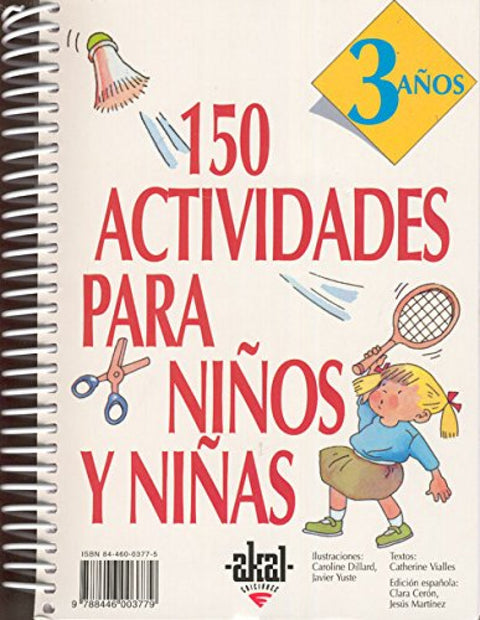  150 actividades para niños y niñas de 3 años 
