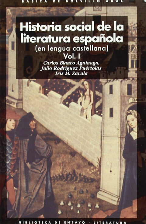  Historia Social de la literatura española. 