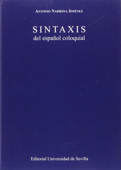  Sintaxis del español coloquial 