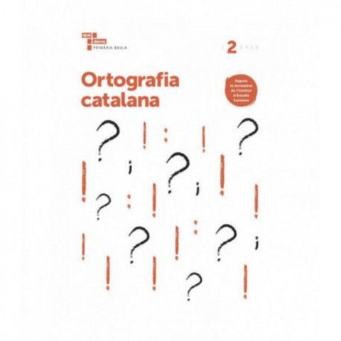  QUADERN D'ORTOGRAFÍA 2N.PRIMARIA 
