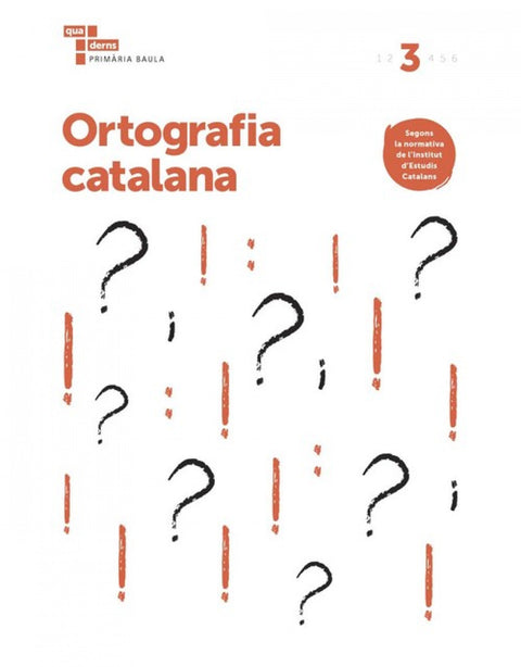  QUADERN D'ORTOGRAFÍA 3R.PRIMARIA 