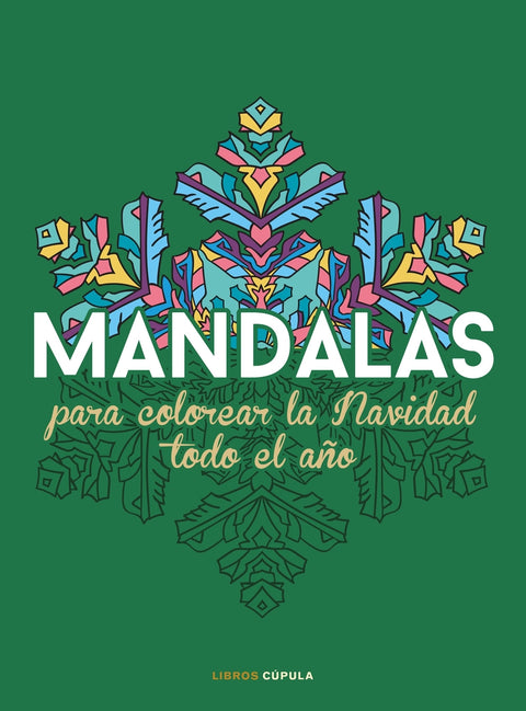  Mandalas para colorear la Navidad todo el año 