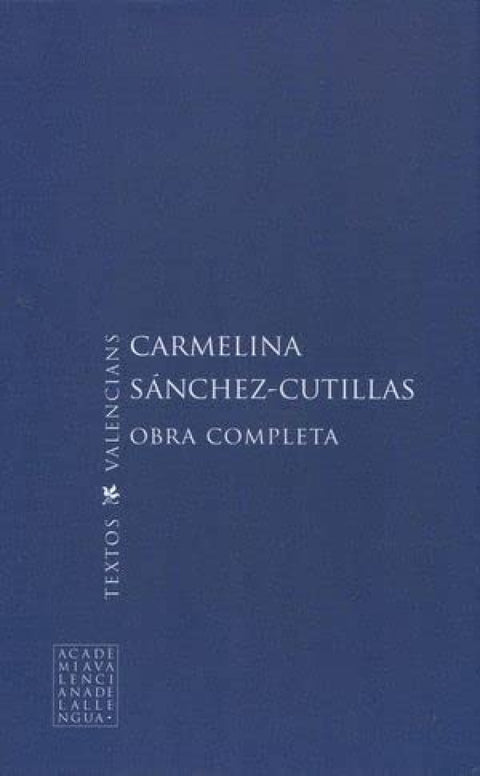  Carmelina Sánchez-Cutillas: Obra completa 