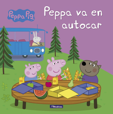  Peppa va en autocar 