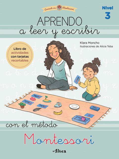  Aprendo a leer y escribir con el método Montessori (nivel 3) 