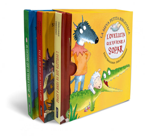  LA MEVA PETITA BIBLIOTECA: L'OVELLETA QUE VA VENIR A SOPAR/ ELS LLOPS QUE VAN VE 