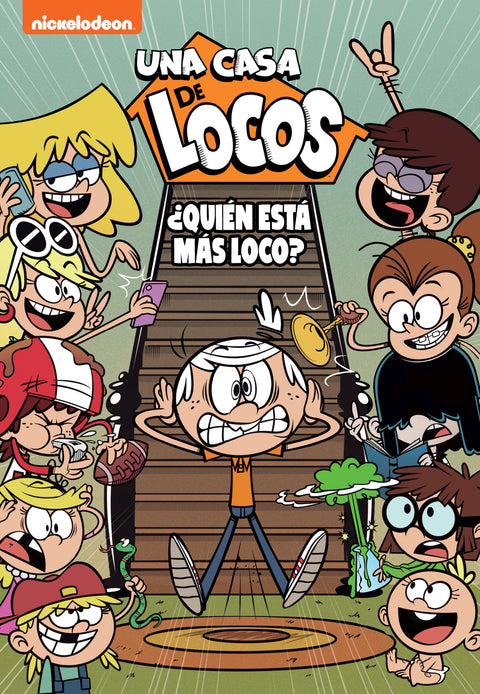  ¿Quién está más loco? (Una casa de locos. Cómic 11) 