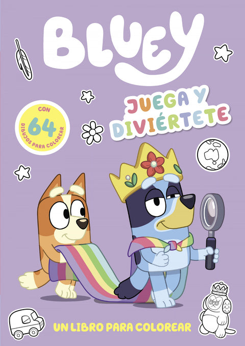  Bluey - Juega y diviértete. Un libro para colorear (edición en español) 