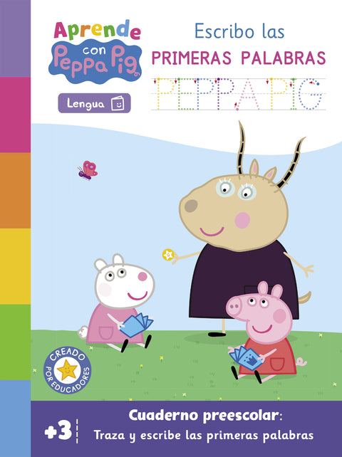  Aprende con Peppa. Escribo las primeras palabras con letra mayúscula 