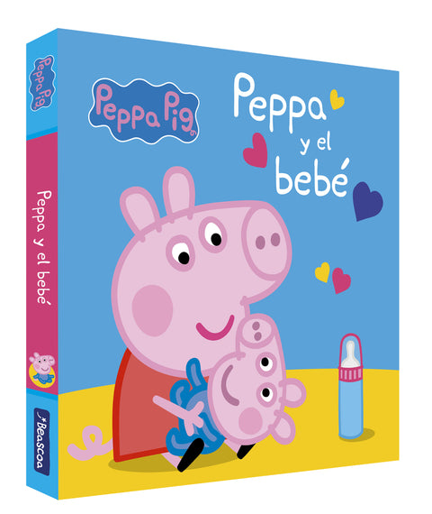  Peppa Pig. Libro de cartón - Peppa Pig y el bebé 