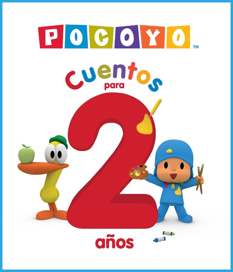  Pocoyó. Recopilatorio de cuentos - Cuentos para 2 años (5 cuentos) 