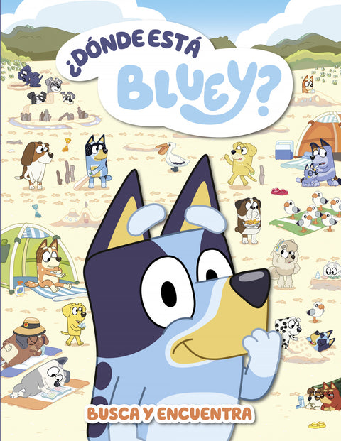  Bluey. Libro juguete - ¿Dónde está Bluey? (edición en español) 