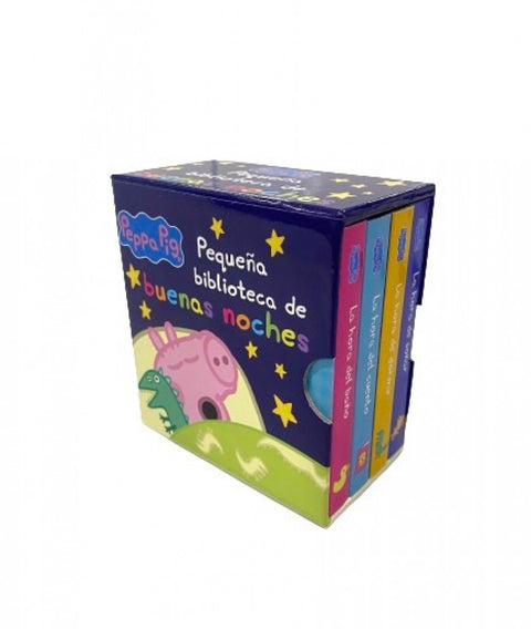  Peppa Pig. Libro juguete - Pequeña biblioteca de buenas noches 