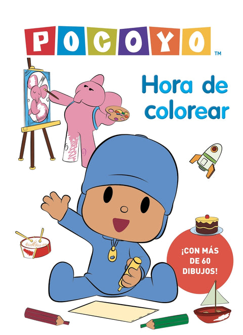  Pocoyó. Actividades - Hora de colorear 