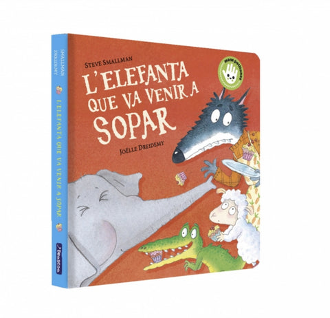  L'elefanta que va venir a sopar (L'ovelleta que va venir a sopar. Llibre de cartró) 
