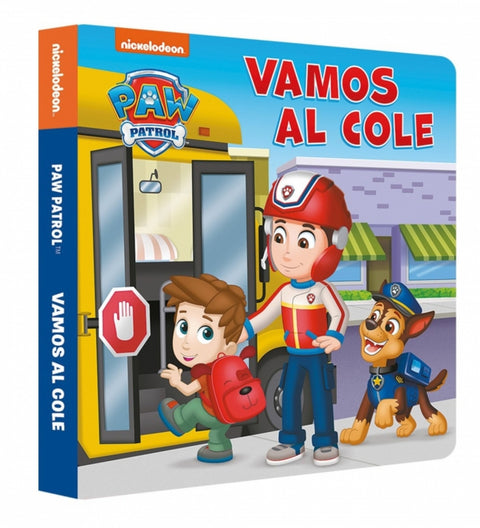  Paw Patrol / Patrulla Canina. Libro de cartón - Vamos al cole 