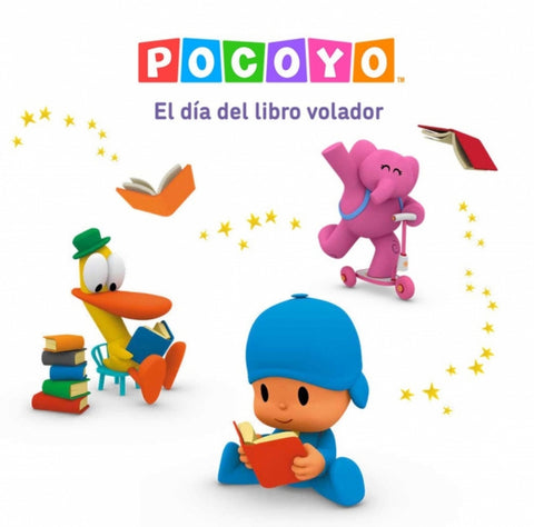  Pocoyó. Un cuento - El día del libro volador 
