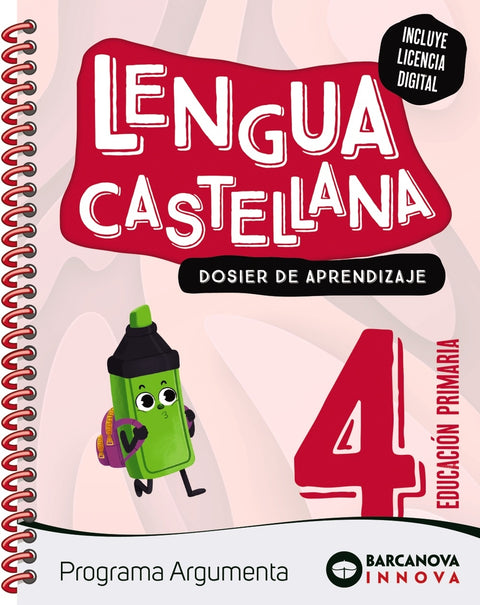  Argumenta 4. Lengua castellana. Dosier 