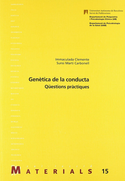  Genètica de la conducta 
