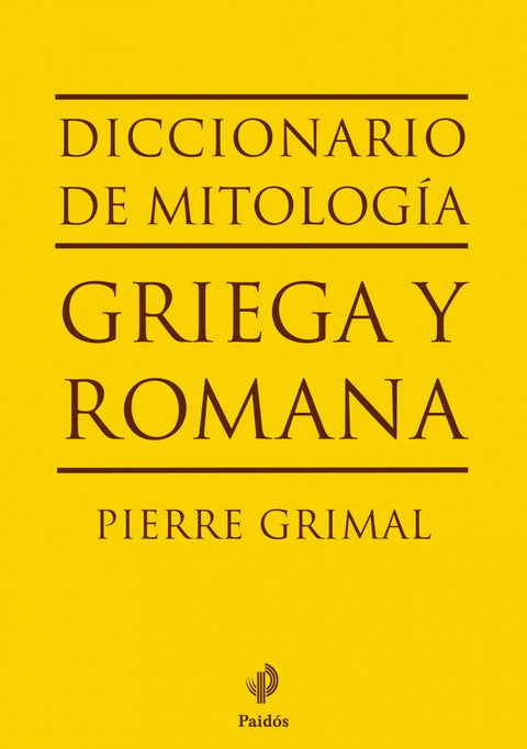 Diccionario de mitología griega y romana 