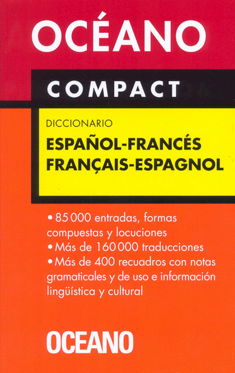  Océano Compact Diccionario Español - Francés / Français - Espagnol 