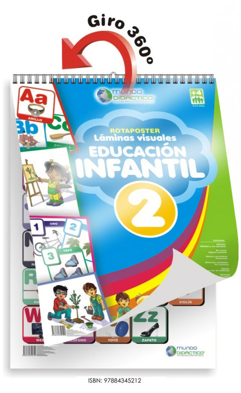  Láminas Visuales de Educación Infantil 