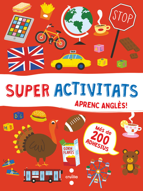  Superactivitats amb adhesius. Aprenc anglès! 