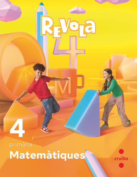 Matemàtiques 4t.Primària. Revola. Catalunya 2023 