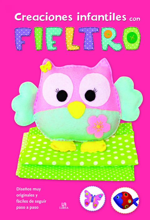  Creaciones Infantiles con Fieltro 