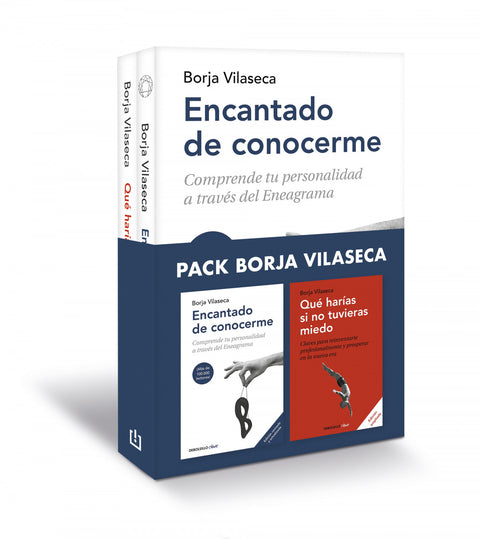  Pack Borja Vilaseca (contiene: Encantado de conocerme # Qué harías si no tuvieras miedo) 