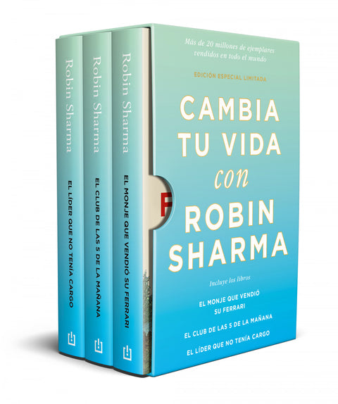  CAMBIA TU VIDA CON ROBIN SHARMA (EDICIÓN LIMITADA) 