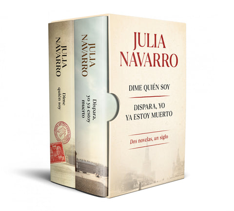  ESTUCHE JULIA NAVARRO (CONTIENE: DIME QUIÉN SOY # DISPARA, YO YA ESTOY MUERTO) 