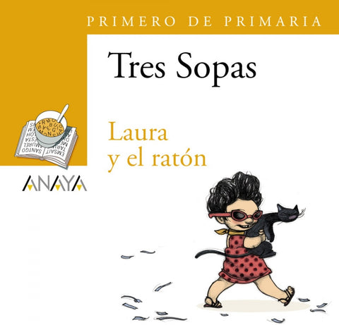  Blíster  ' Laura y el ratón '  1º Primaria 