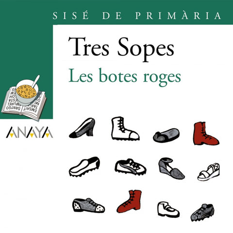  Botes roges. Blister tres sopes 
