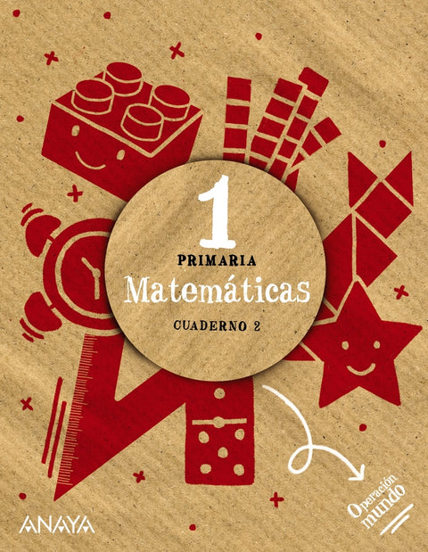  CUADERNO MATEMÁTICAS 2-1ºPRIMARIA. OPERACIÓN MUNDO 2023 