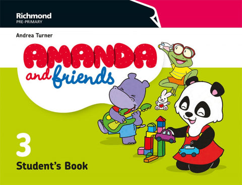  AMANDA &amp;FRIENDS 3 STUDENT'S PACK 