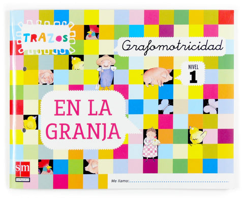  GRAFOMOTRICIDAD 3 AÑOS TRAZOS EN GRANJA 