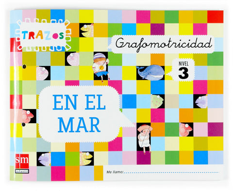  GRAFOMOTRICIDAD 5 AÑOS TRAZOS EN MAR 