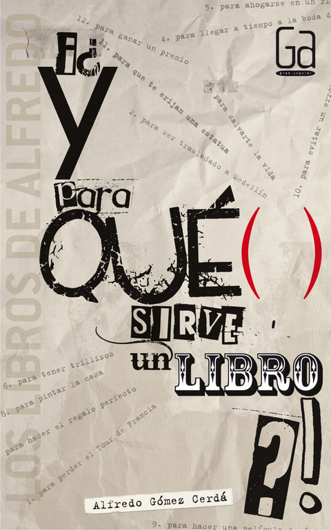  ¿Y para qué sirve un libro? 