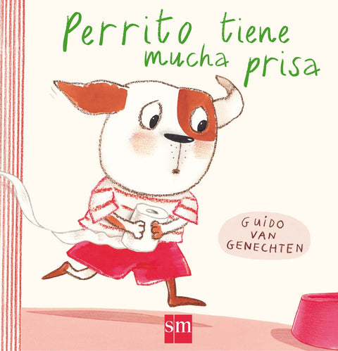  Perrito tiene mucha prisa 