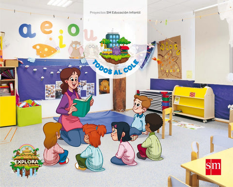  Proyecto Explora Todos al cole 3 años 2º trimestre 